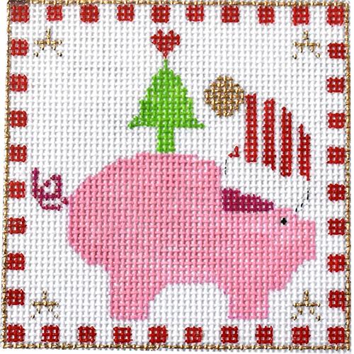 Katy Pig with Stitch Guide