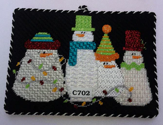 Neighborhood Snowmen with Stitch Guide