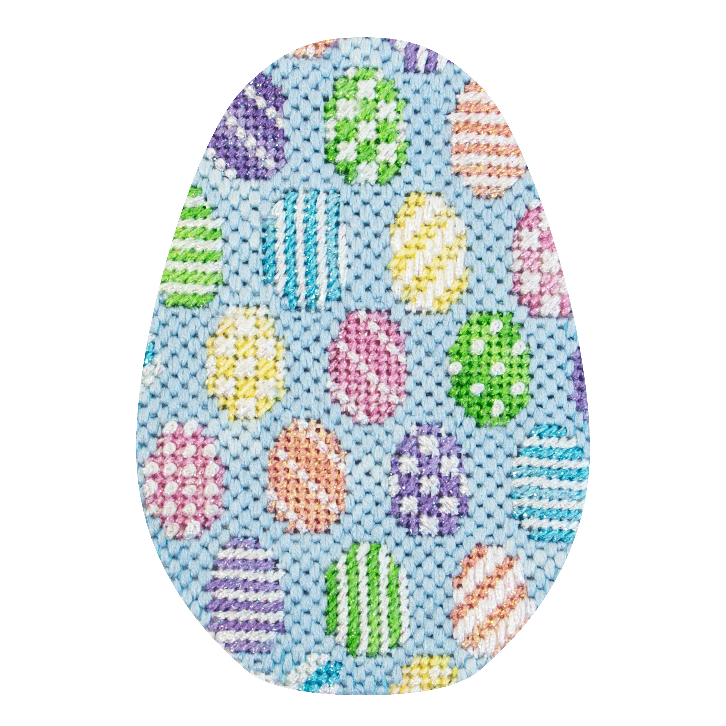 Patterned Eggs Egg with Stitch Guide - Image 2