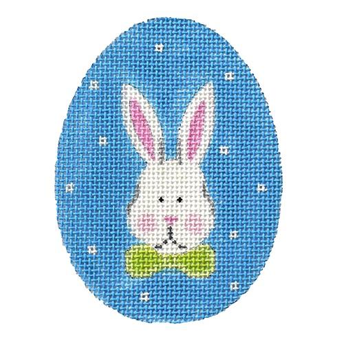 Bunny Face Blue Egg