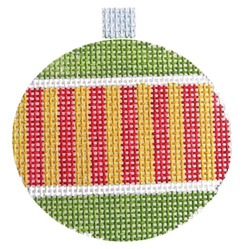Vertical Striped Bauble