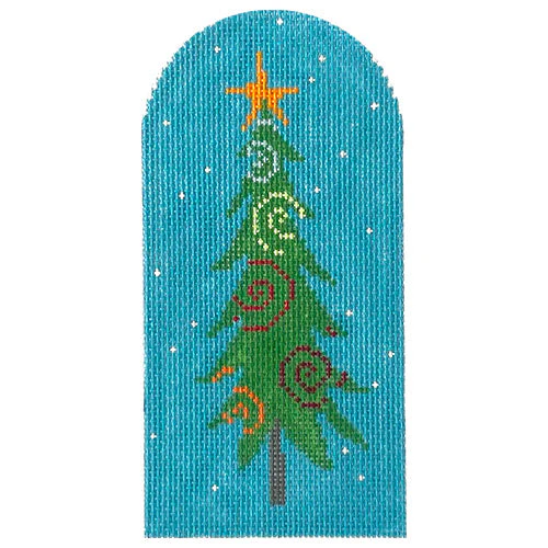 Reindeer Tree with Swirls