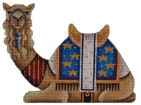 Nativity Basket - Green Camel