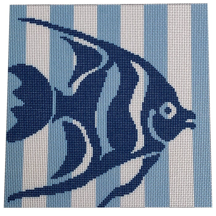Sailfish Stencil/Periwinkle