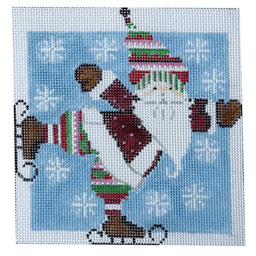 Santa on Skates Square