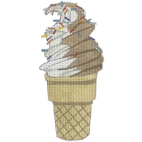 Soft Serve Ice Cream Cone