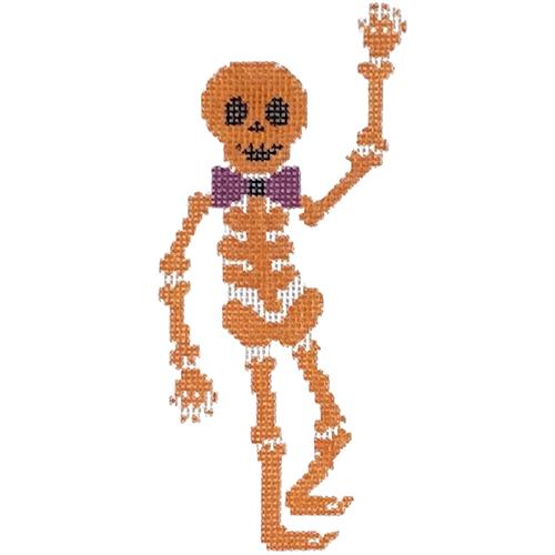 Spooky Skeleton - Orange