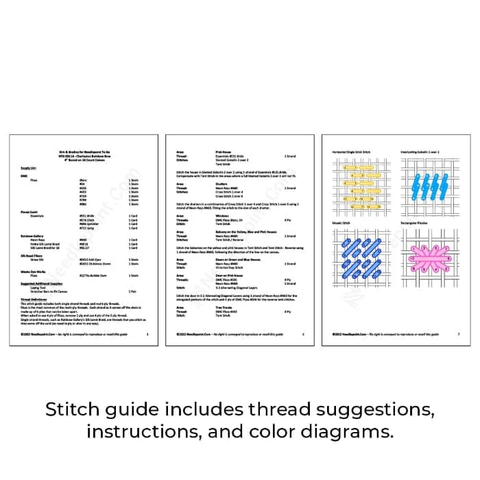 Stitch Guide- Peru Travel Round - Image 2