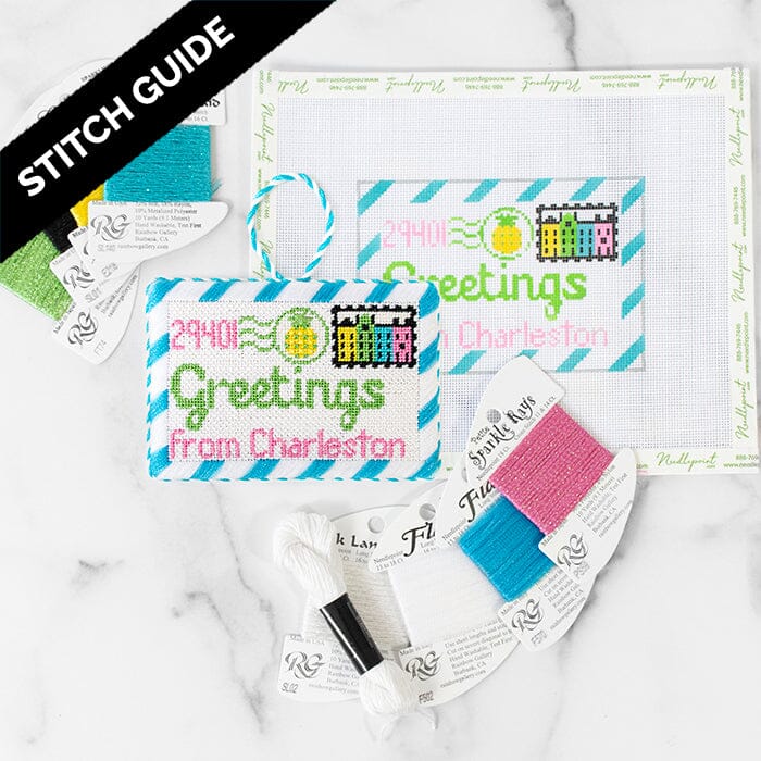 Stitch Guide - Greetings from Charleston Letter