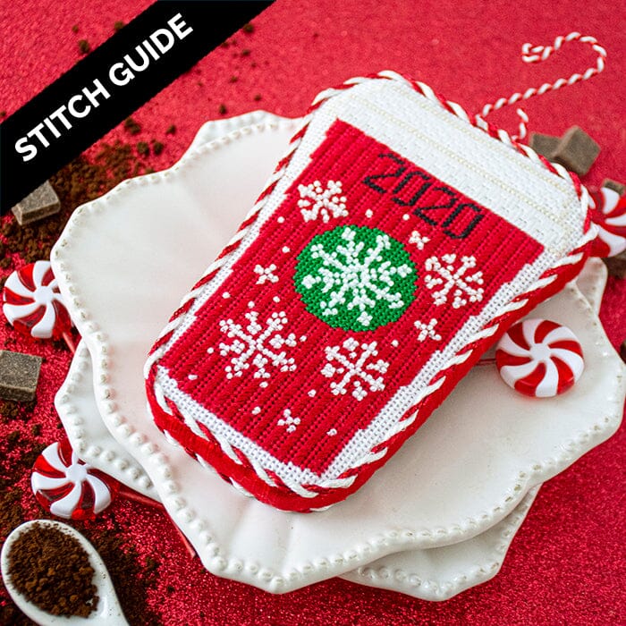 Stitch Guide - Snowflake Holiday Cup