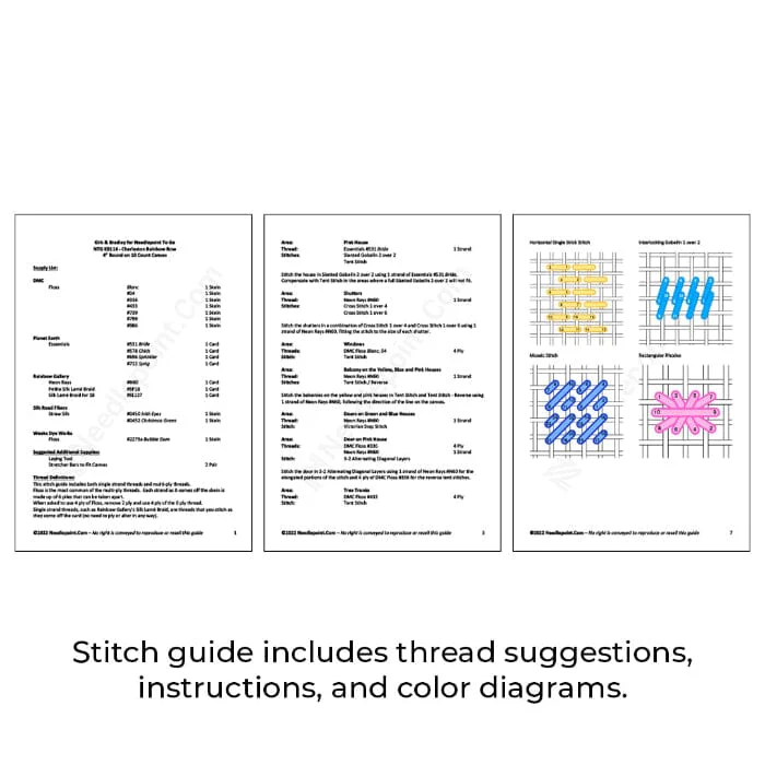 Stitch Guide - Sporting Round - Pinehurst - Image 2
