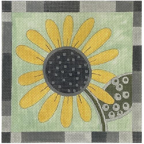 Sunflower on Mint