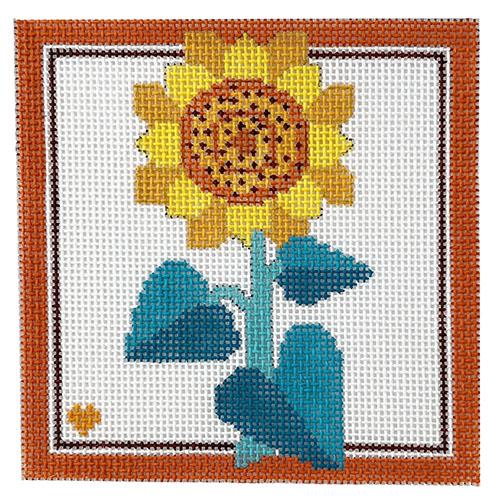 Sunflower with Border
