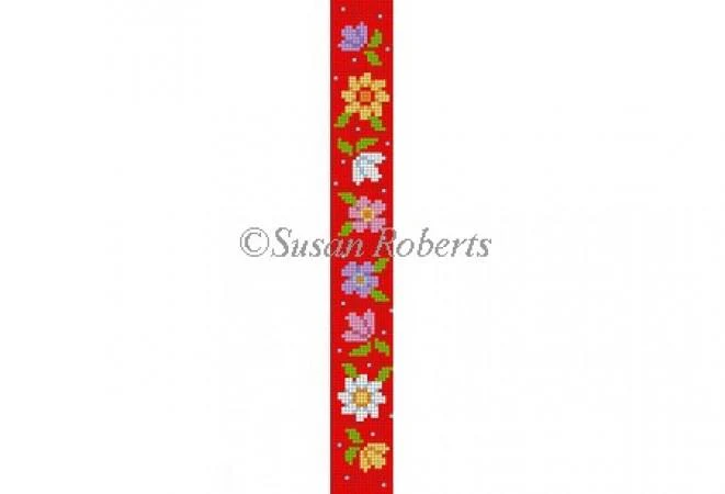 Flowers Key Fob
