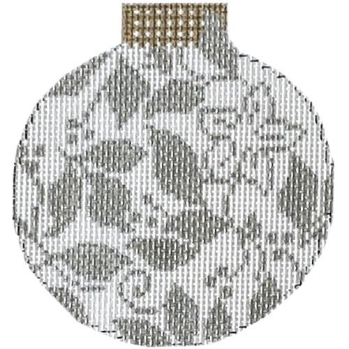 Teri's Silver Reflection Bauble