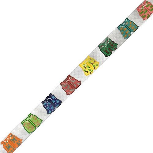 Preppy Swim Trunks Belt