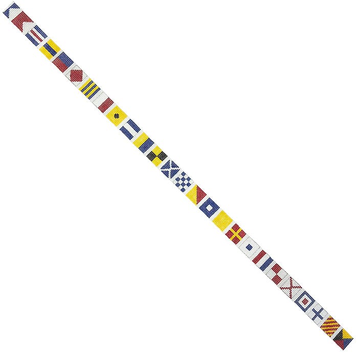 Nautical Flag Alphabet Belt on 14