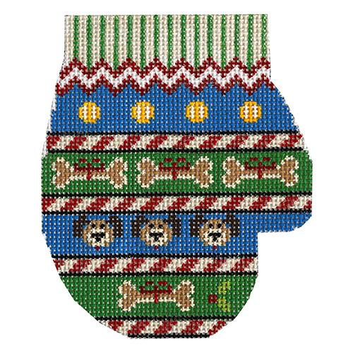 Dog Sampler Mitten