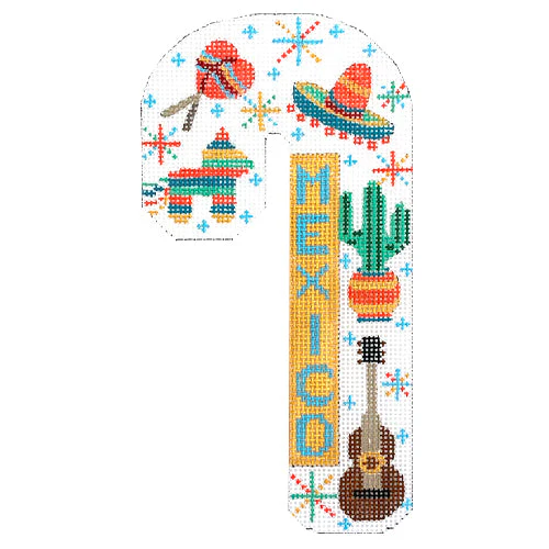 Travel Candy Cane - Mexico