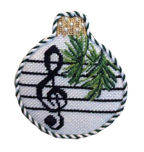 Music Treble Clef Reflection Bauble
