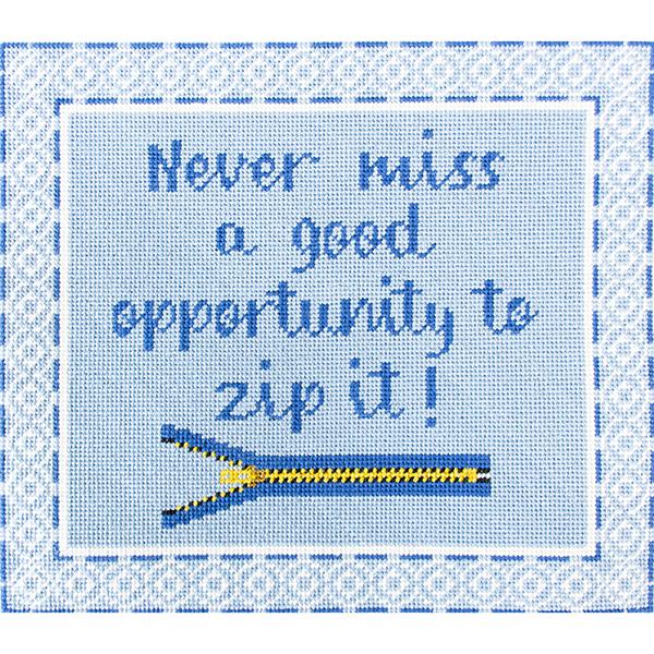 Zip It Canvas